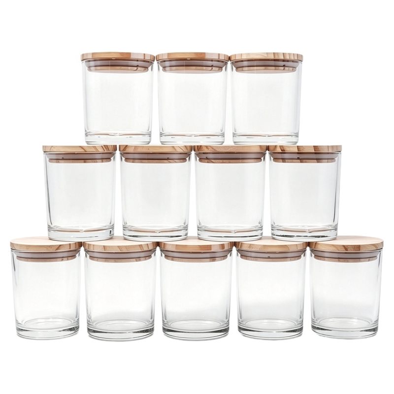Candle Making Jars With Lids - M11K – Para velas, para fabricação