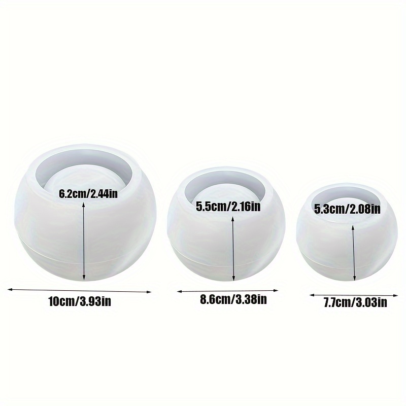 Candle Making Jug - Molde de Silicone Redondo para Vaso