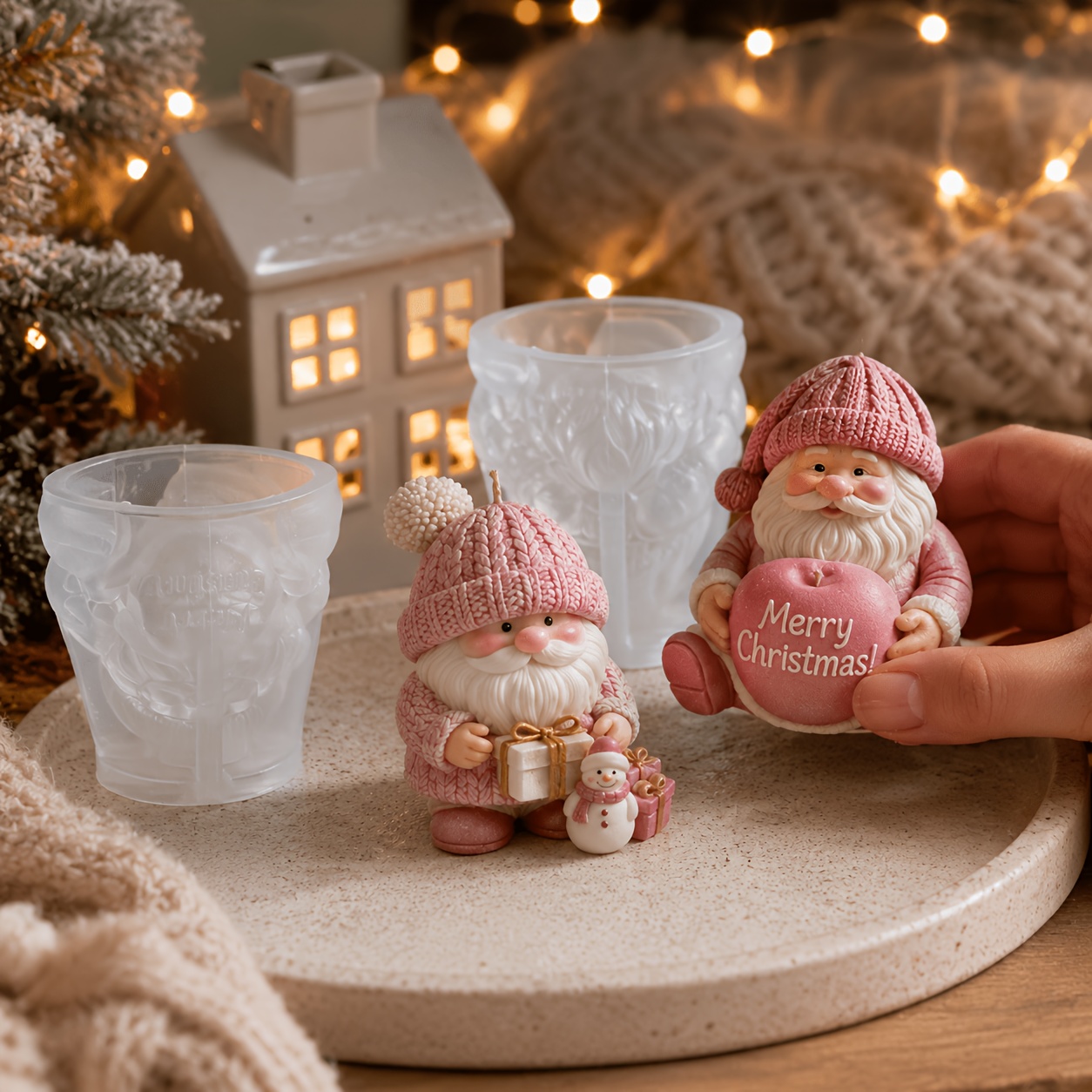 Molde de Silicone para Velas d - Candle Making Kits avaliação e preço